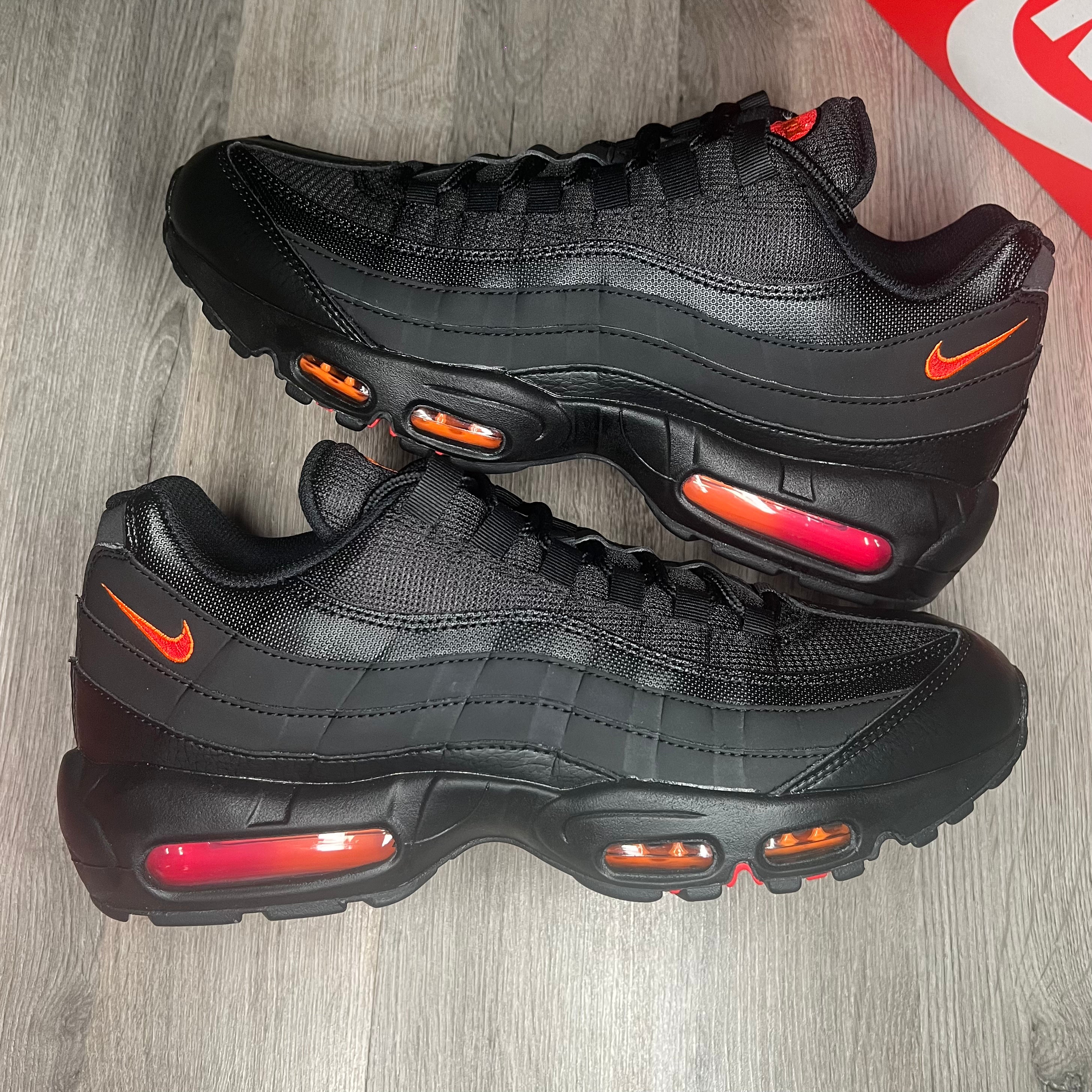 95 red and hot sale black