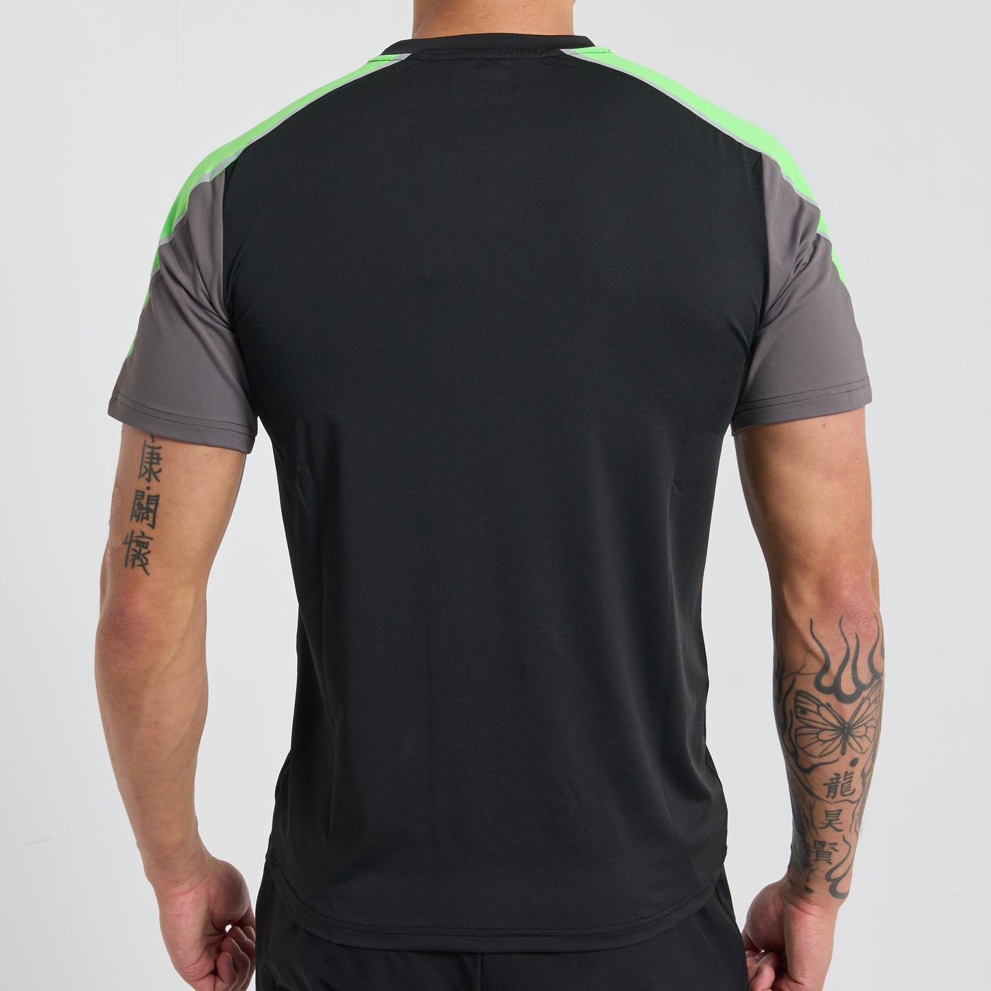 GRIID Reflect Tee - Black / Green