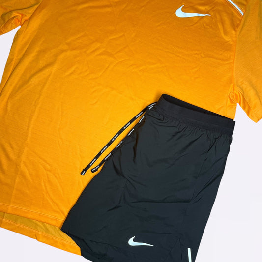 Nike Miler & Flex Set - Laser Orange / Black