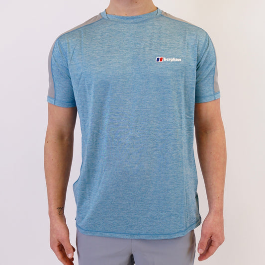 Berghaus Farndale Tech Set - Tee & Shorts - Blue / Grey