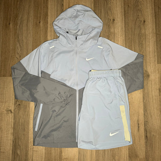 Nike Windrunner + Challenger - Jacket + Shorts Set - Cobalt Blue