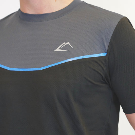ActiveLine Strike Tee - Black / Blue