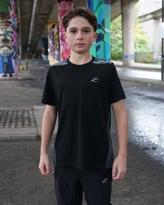 ActiveLine Tempo 3 Piece Bottoms Set - Black (Junior)