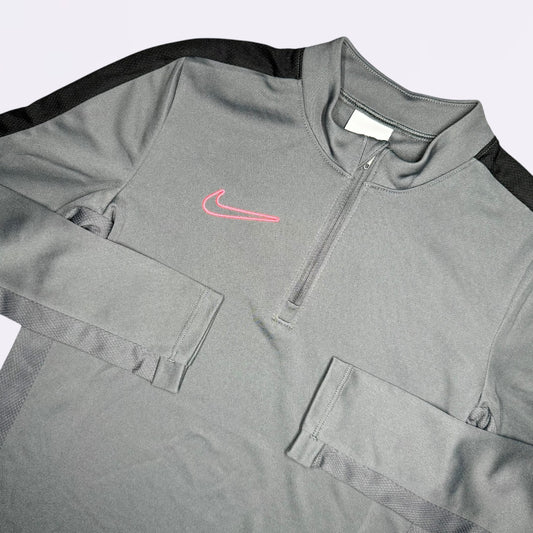 Nike Academy Pro Half Zip Grey Pink (Junior)