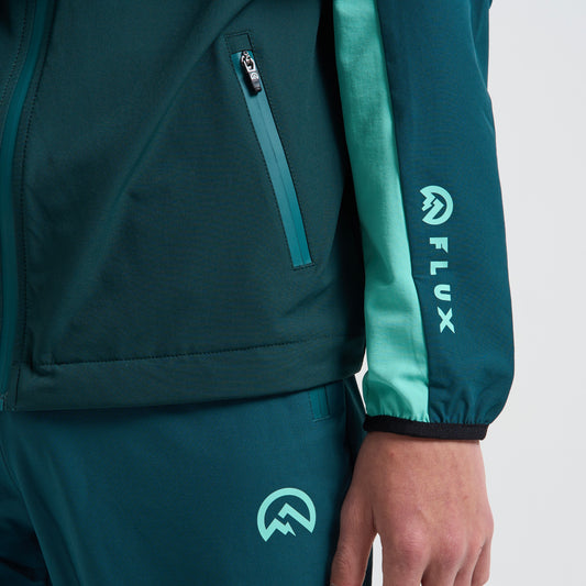 Flux Versatility Jacket - Jungle Green (Junior)