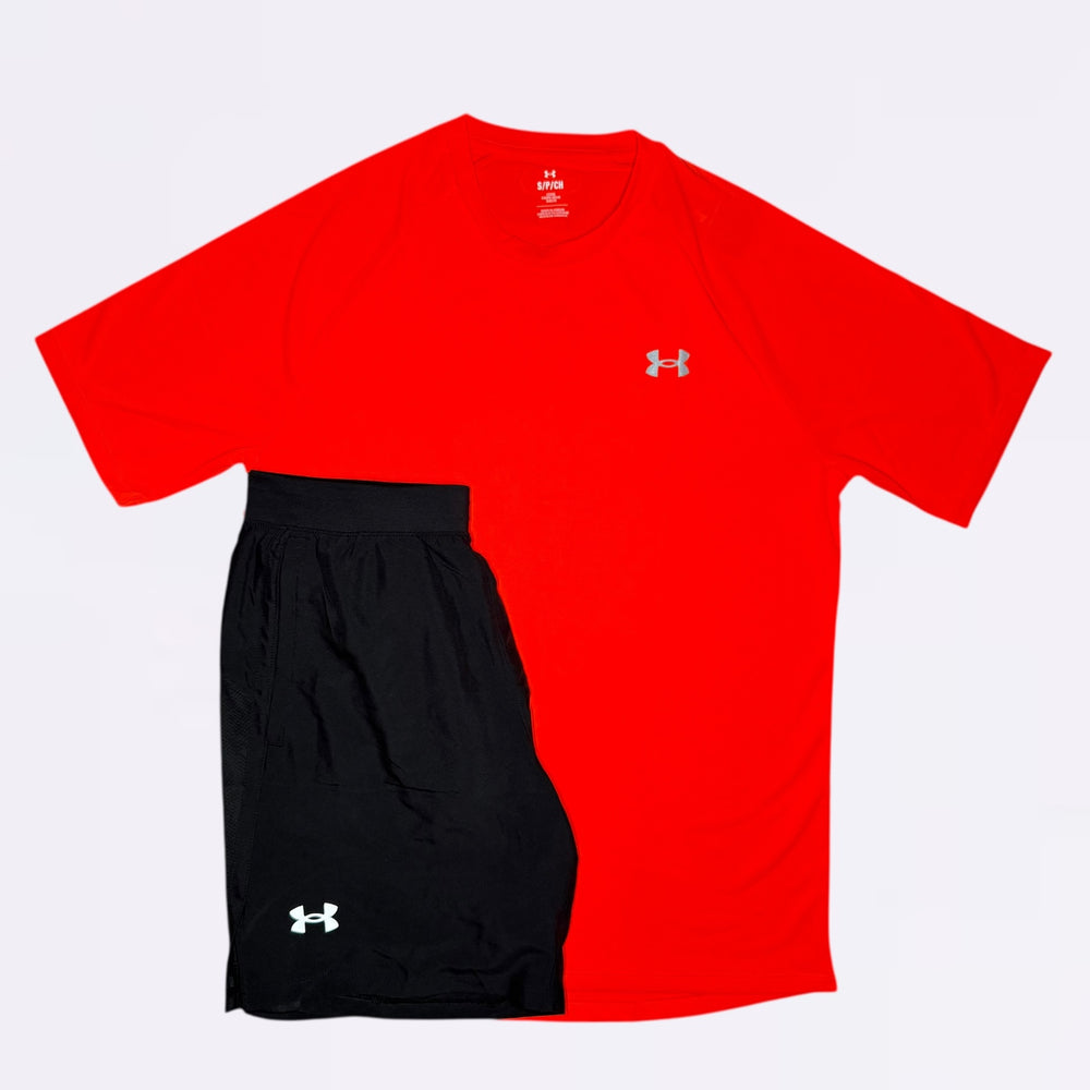 Under Armour Tech Reflect Set - Red / Black