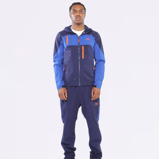 GRIID Triple G Windrunner - Deep Navy / Orange