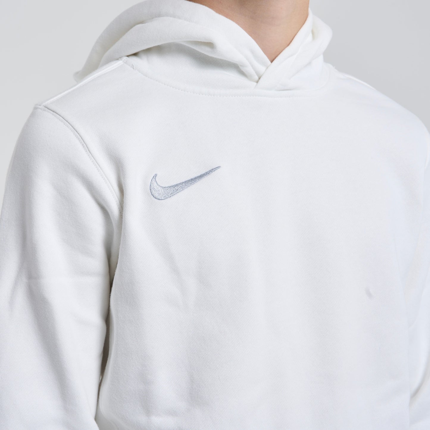 Nike Park Hoodie & Joggers Set - White / Grey (Junior)