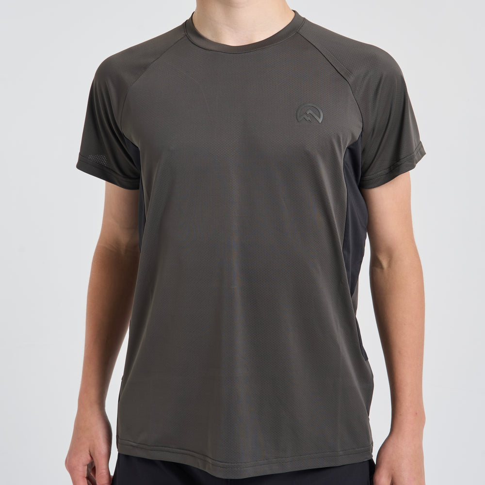 Flux Tech Tee - Dark Grey  (Junior)