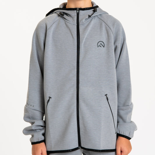 Flux Velar & Running Set - Grey / Black (Junior)