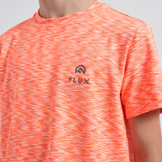 Flux Multi Tee - Orange (Junior)