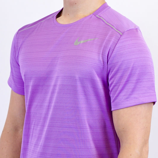 Nike Miler Tee Rush Fuchsia
