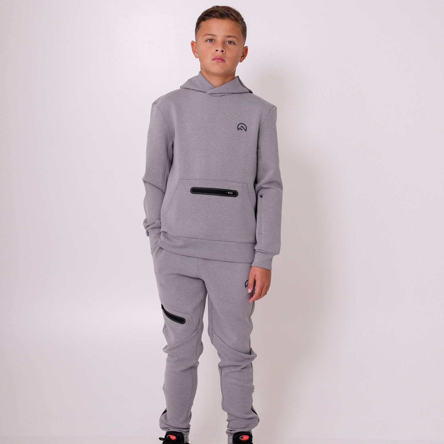Flux Velar Hoodie Set - Grey