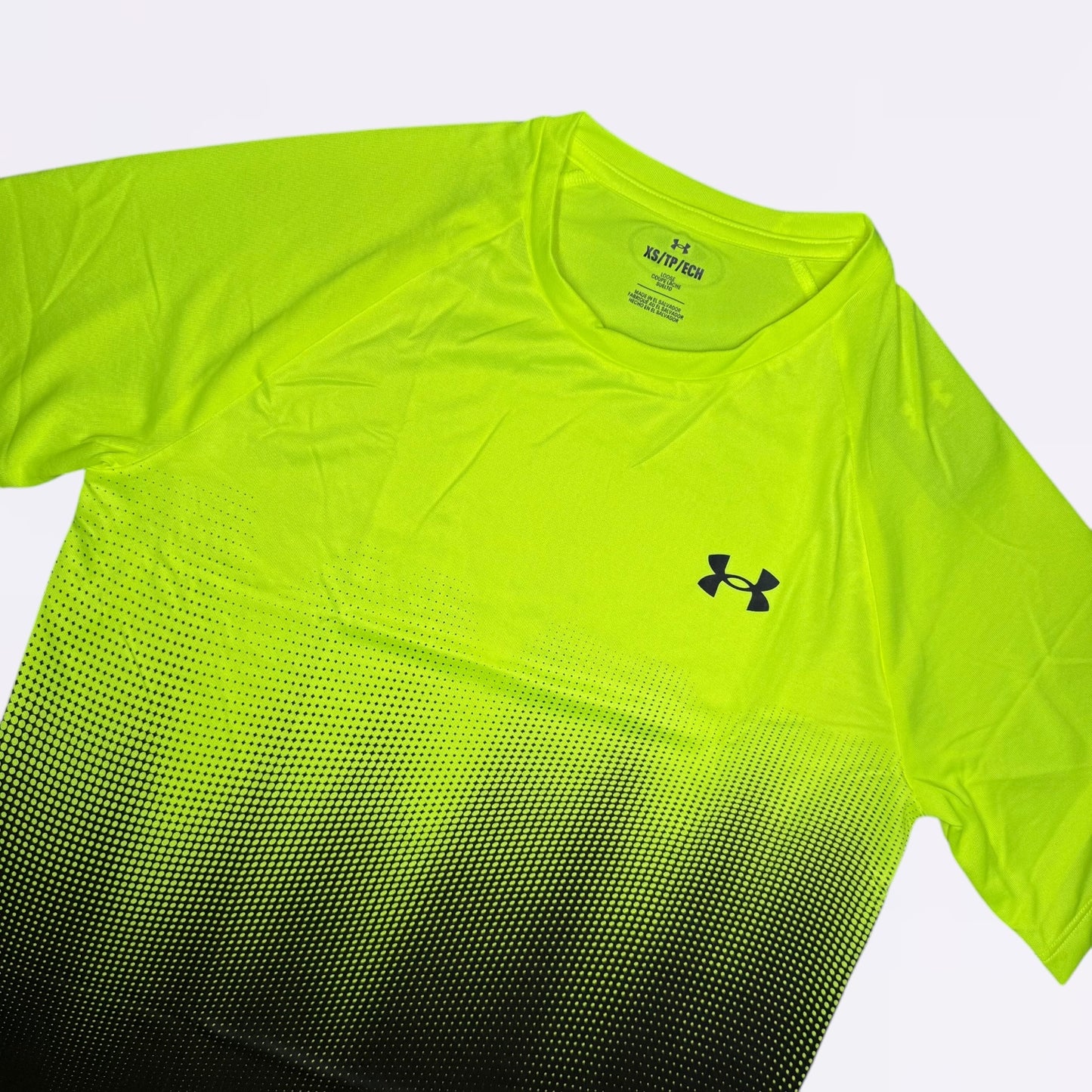 Under Armour Tech Fade Tee Volt / Black