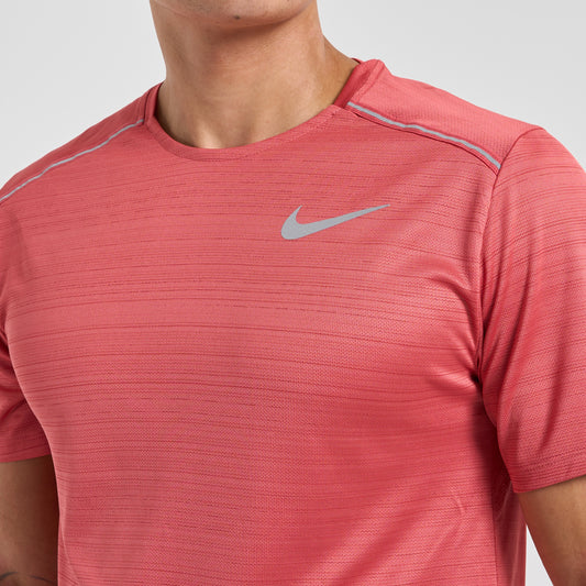 Nike Miler Tee Adobe Red