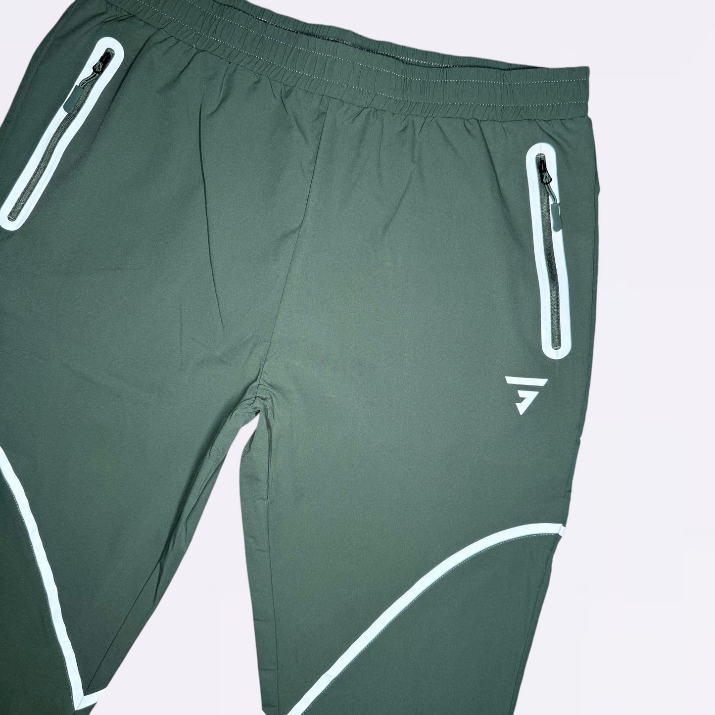 GRIID Reflect Joggers - Khaki/Forest Green