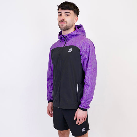 DASH Aura Shorts - Black / Purple