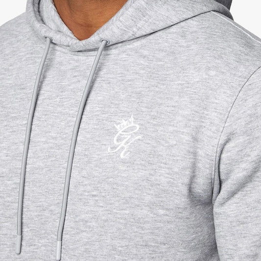 GymKing Fundamental Hood - Grey Marl