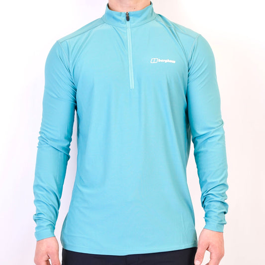 Berghaus Base & Holmside Set - Half Zip & Short - Teal / Black