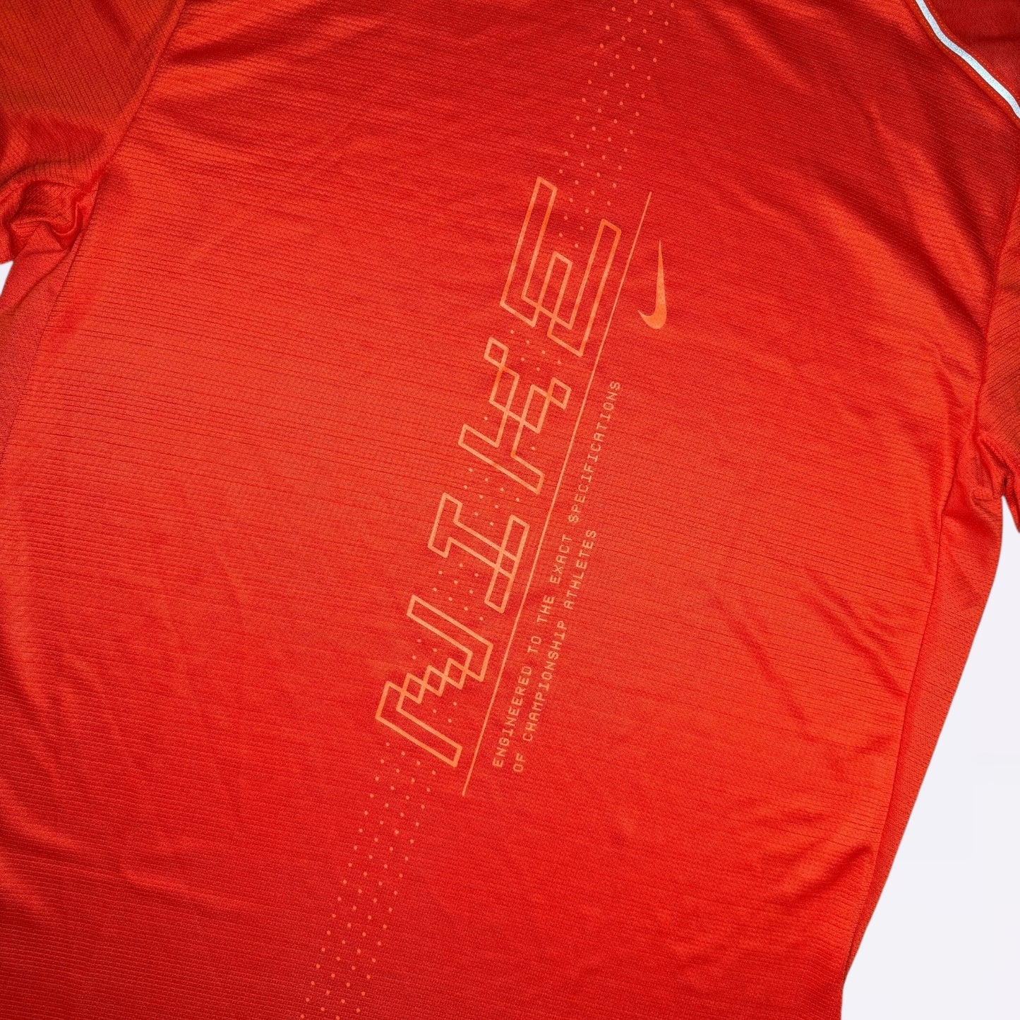 Nike Miler Graphic Tee Orange