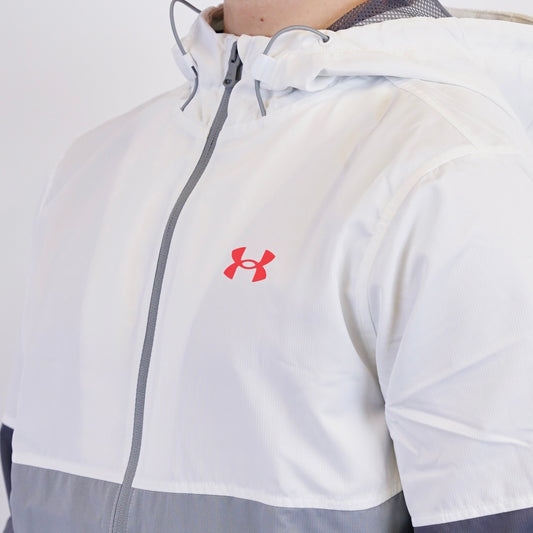 Under Armour Utility Jacket Grey / Red / White