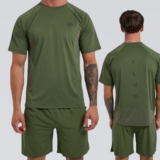 Flux Tech Tee - Sage