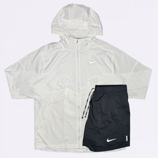 Nike Windrunner & Flex Set - White / Black