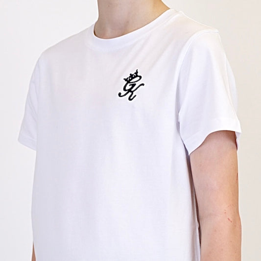 GymKing Fundamental Tee - White (Junior)