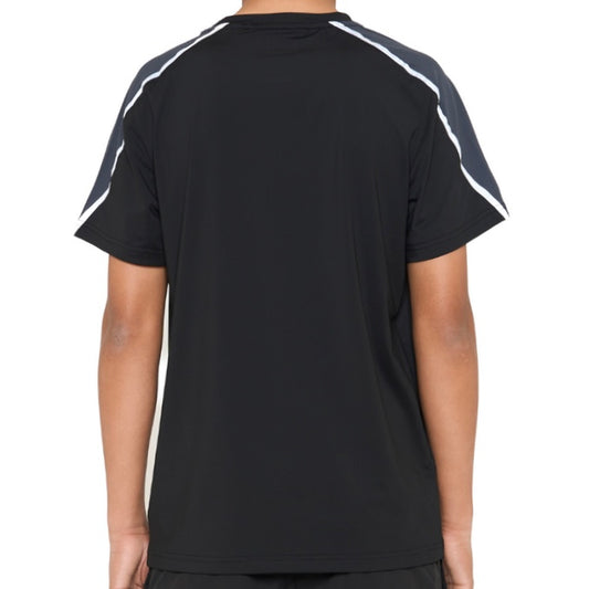 GRIID Reflect Tee - Black / Asphalt / Red