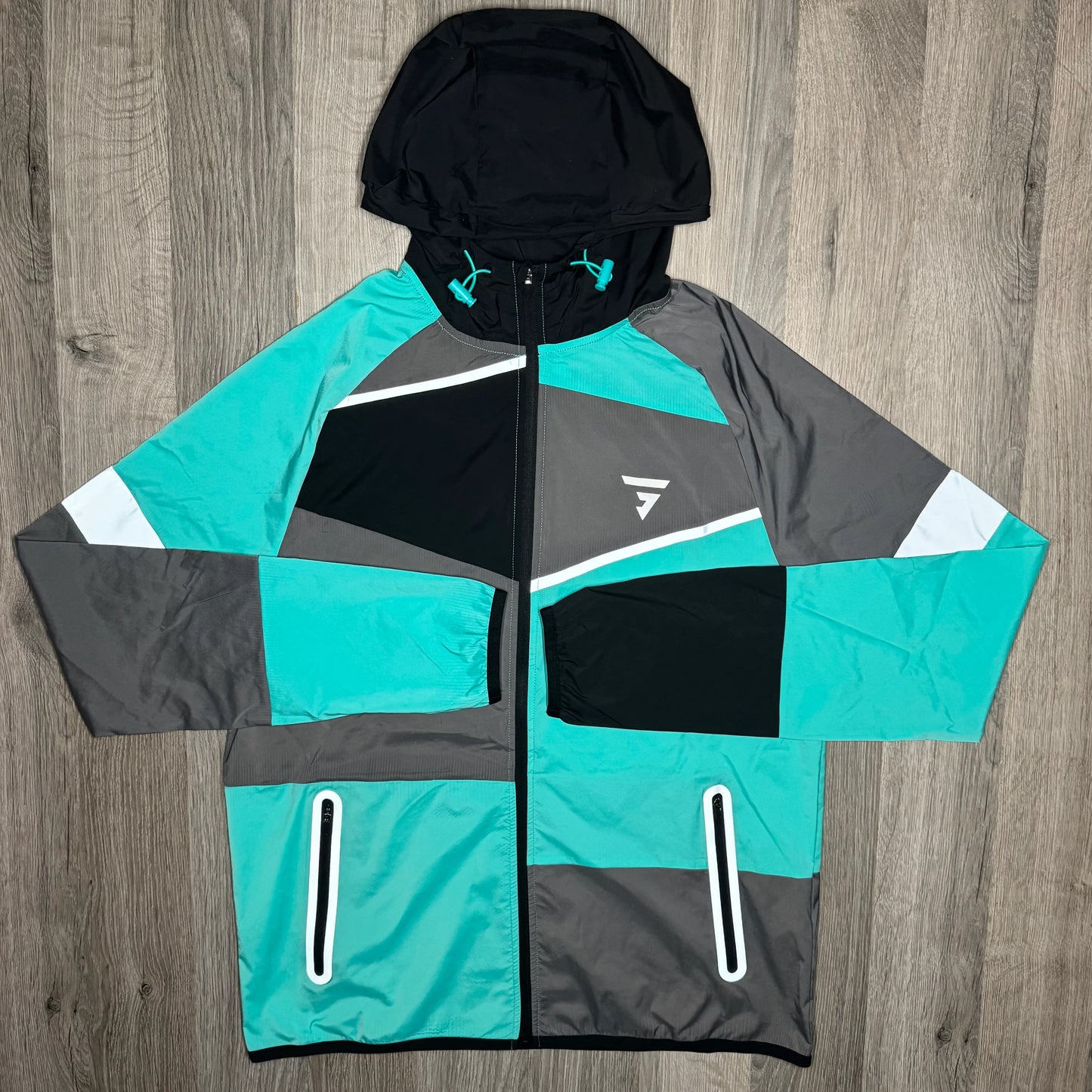 Griid Panel Set - Windrunner & Bottoms - Mint / Black