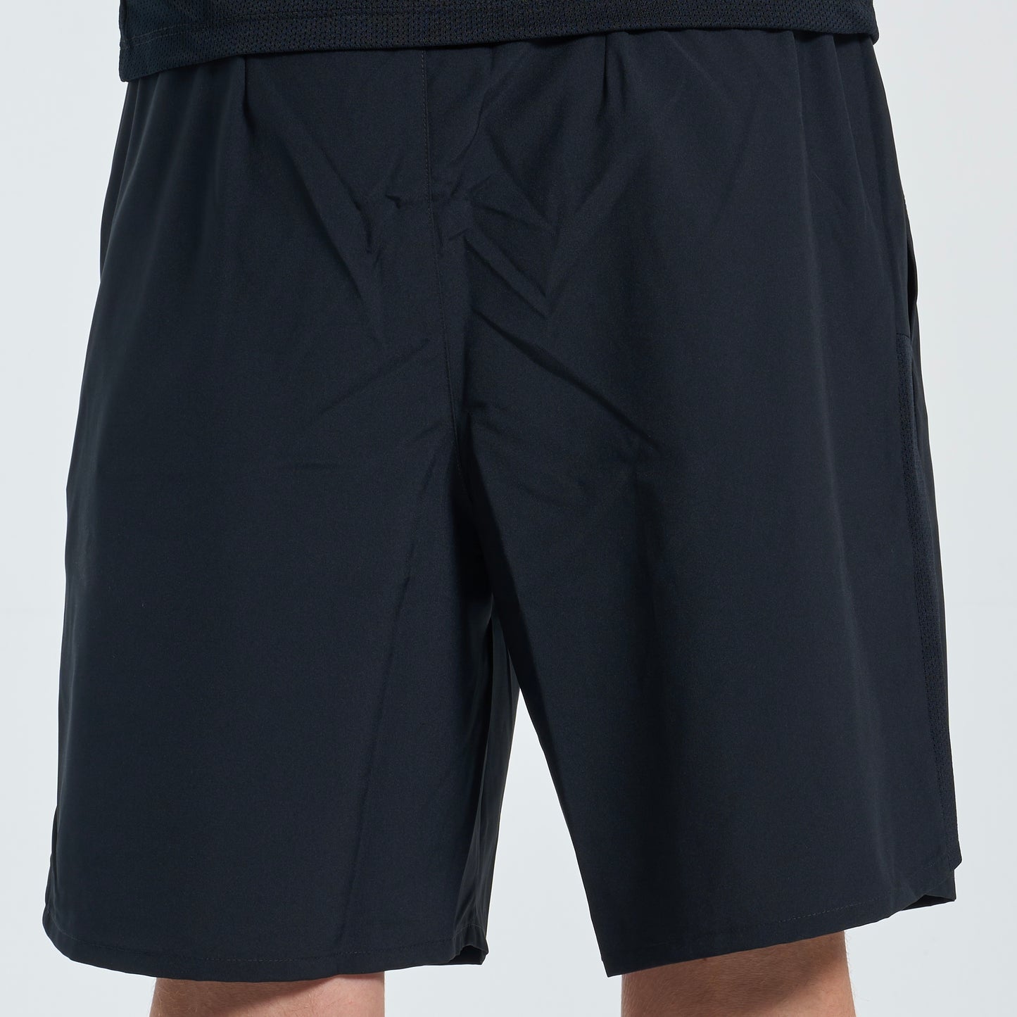 Nike Miler Set - Tee & Shorts - White / Black (Junior)