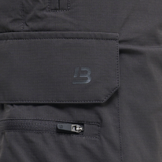 Bee Inspired Cargo Short - Charcoal