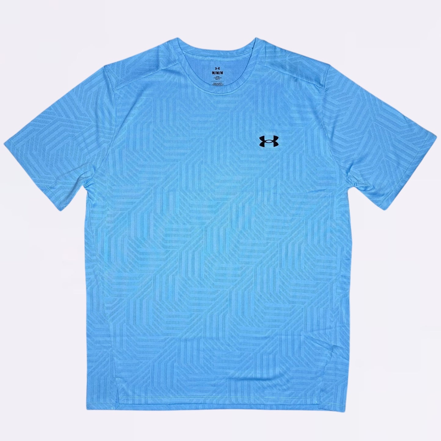 Under Armour Geotessa Set - Tee & Shorts - Blue