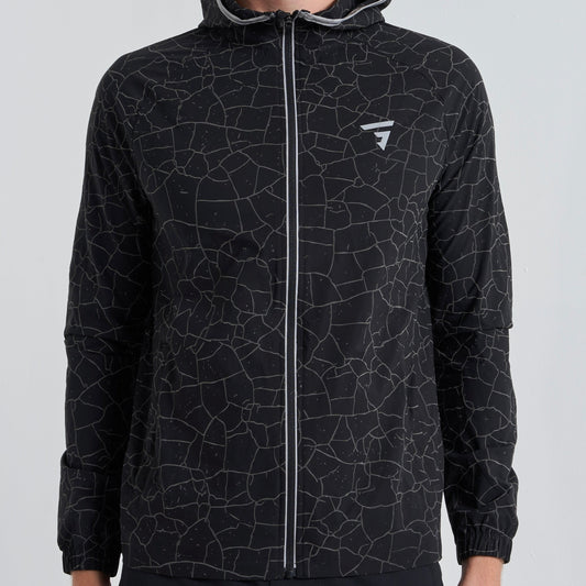 GRIID Set - Windrunner & Bottoms - Concrete / Black