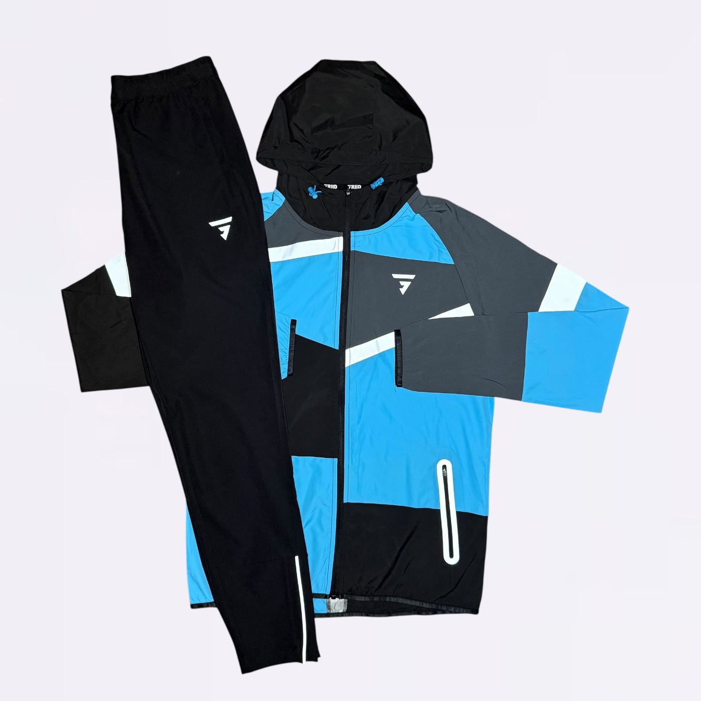 GRIID Panel Set - Windrunner & Bottoms - Blue / Black