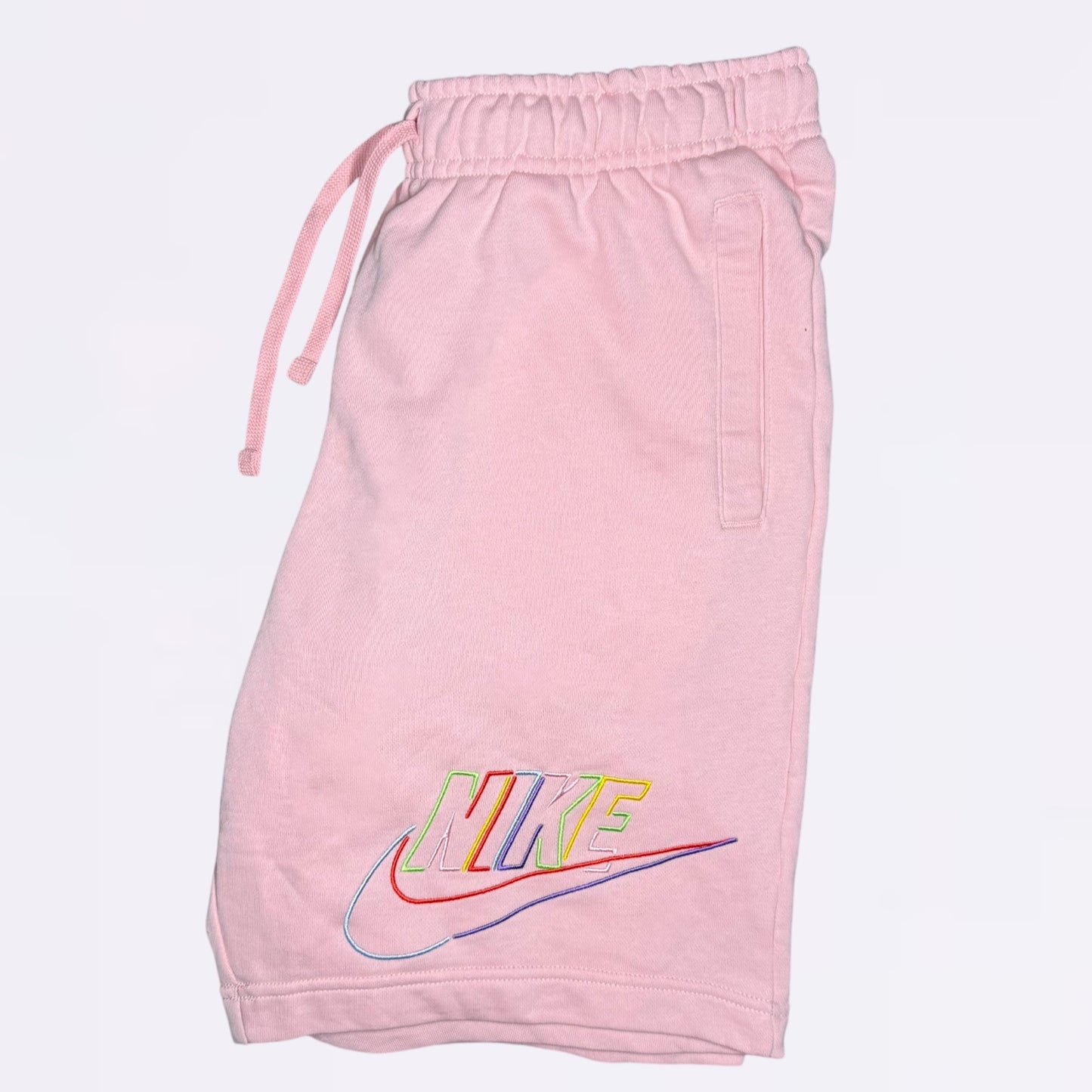 Nike Multi Cotton Set - Tee & Shorts - Peach