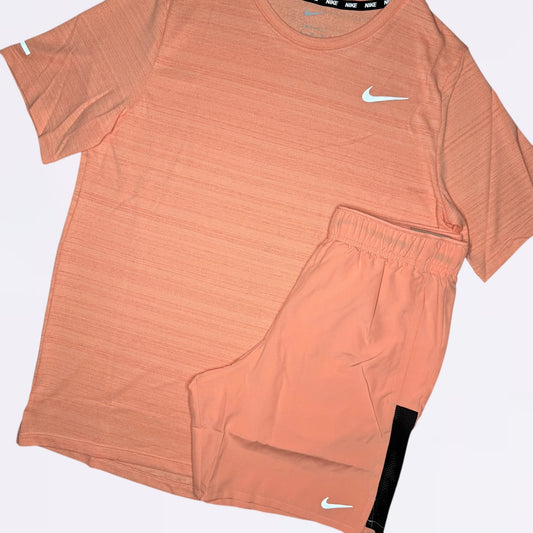 Nike Miler Set - Pale Orange (Junior)