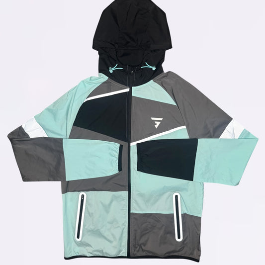 GRIID Panel Set - Windrunner & Bottoms - Aqua / Grey