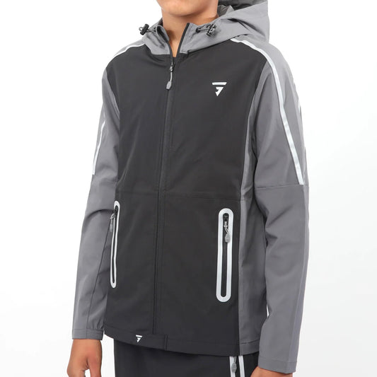 GRIID Reflect Set - Jacket & Bottoms - Black (Junior)