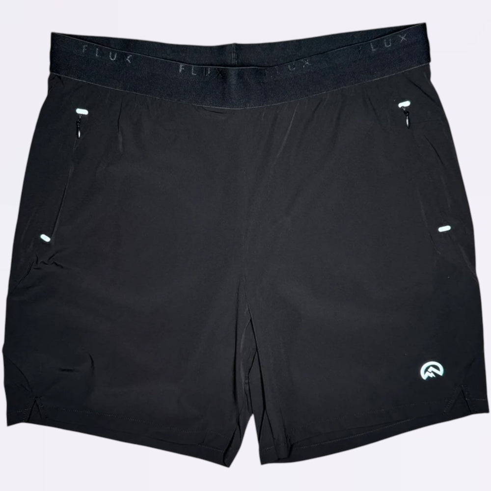 Flux Performance Shorts - Black / Blue (Junior)