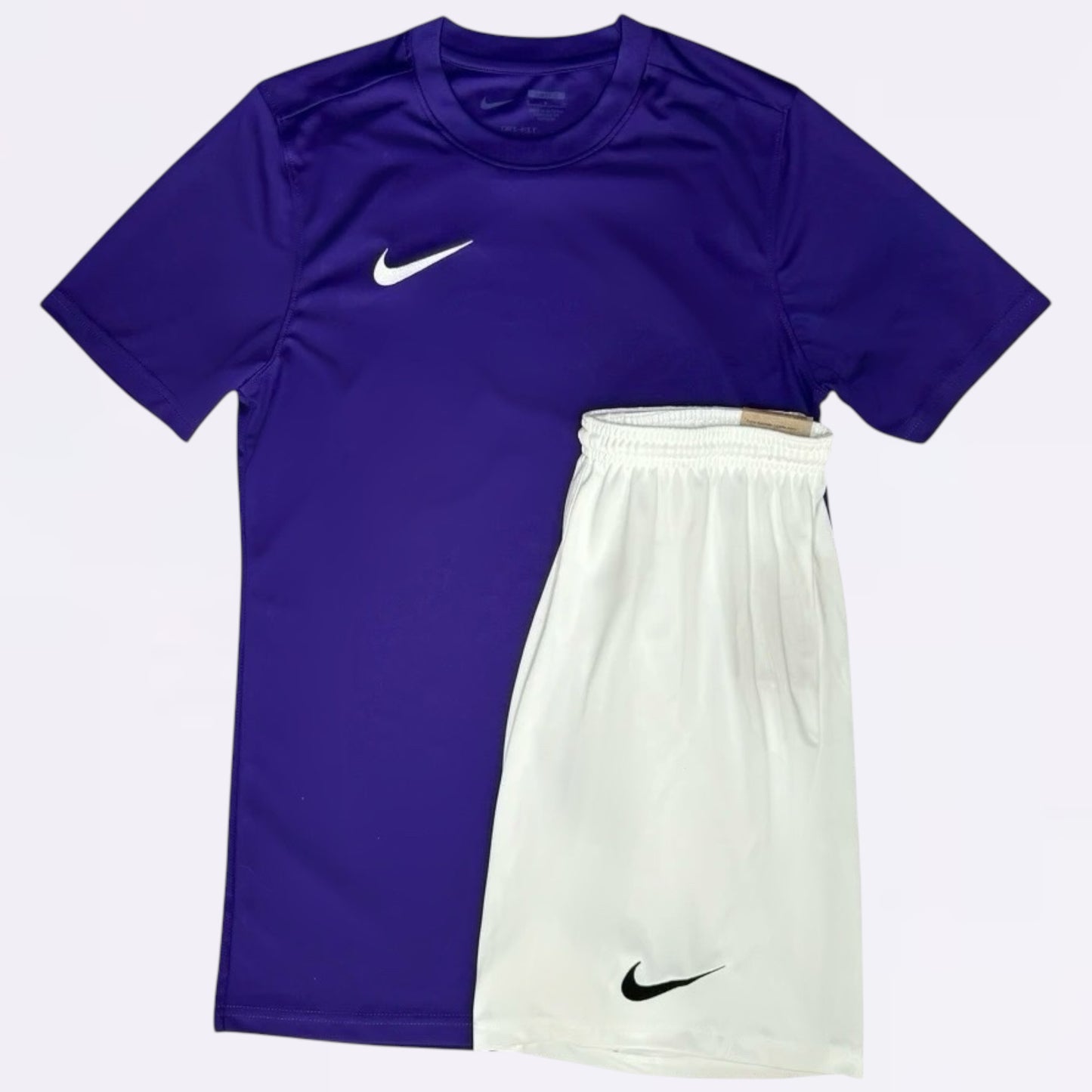 Nike Dri Fit Set - Purple / White (Junior)