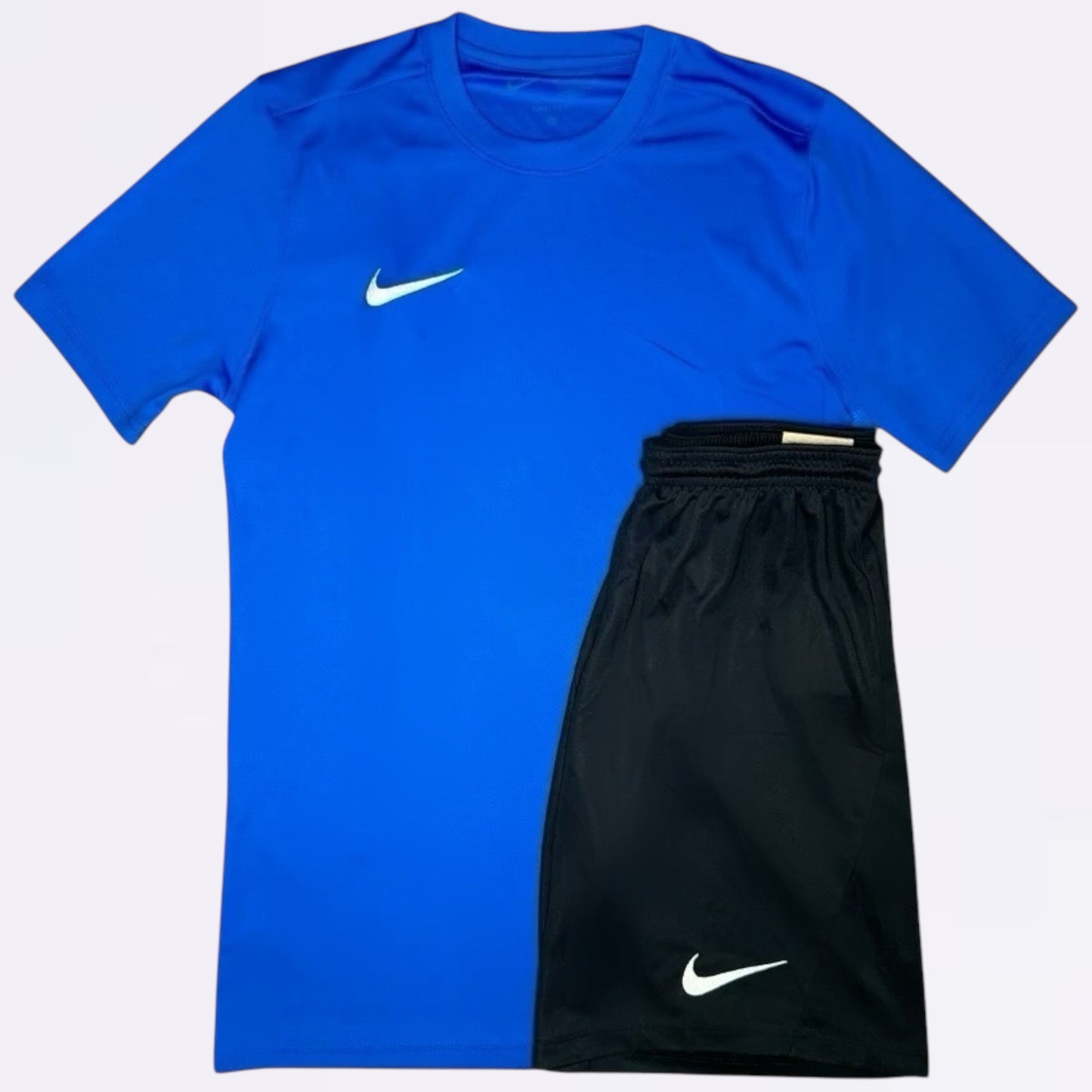Nike Dri Fit Set - Royal Blue / Black (Junior)