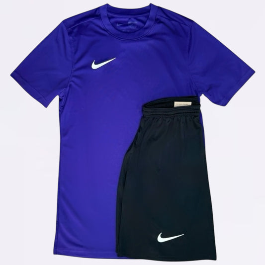 Nike Dri Fit Set - Purple / Black (Junior)