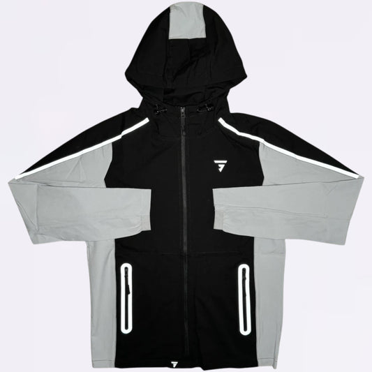 GRIID Reflect Windrunner Black / Grey (Junior)