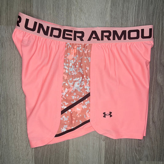 Under Armour Print Shorts Pink