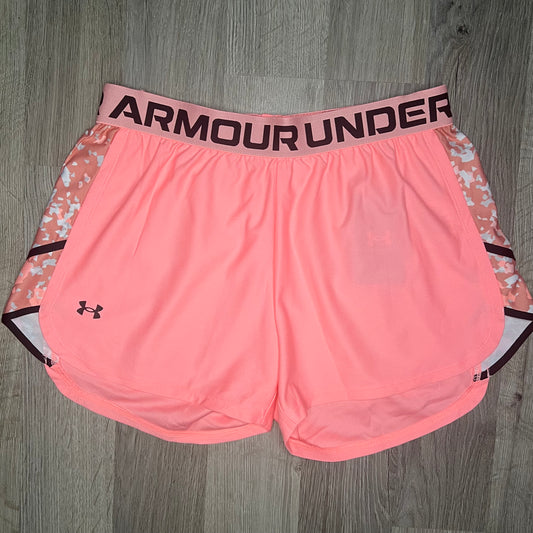 Under Armour Print Shorts Pink