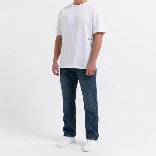 Bee Inspired Initial Tee - White