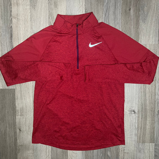 Nike Element 2.0 Half-Zip Red
