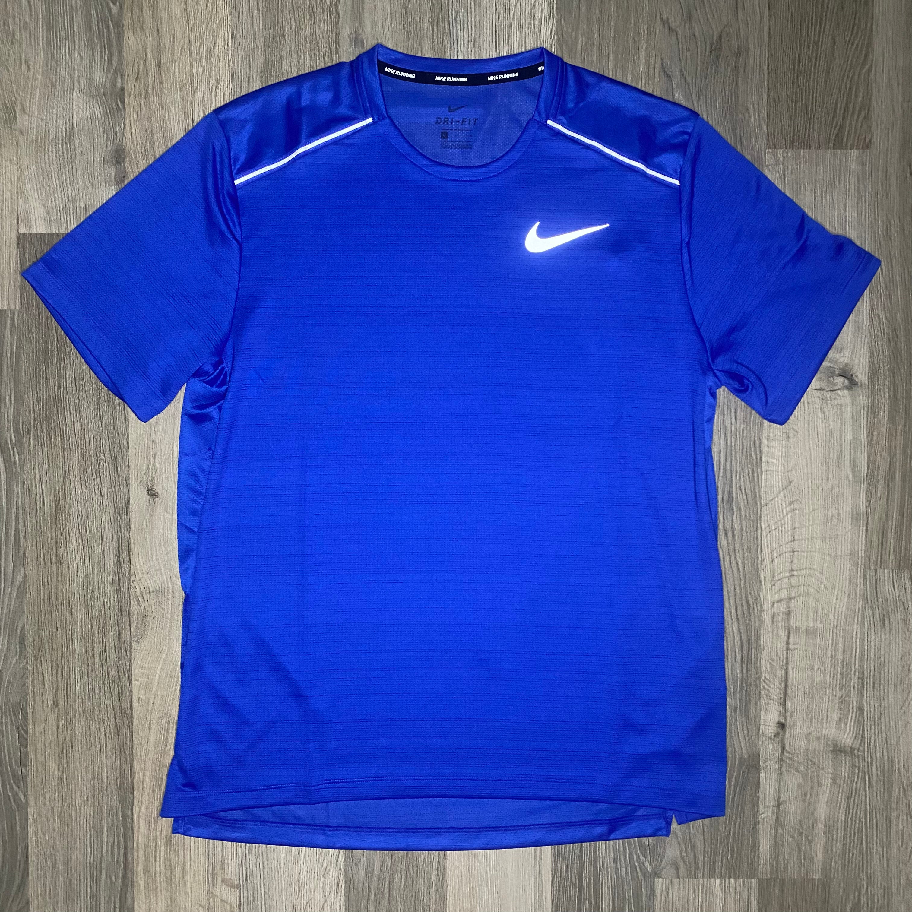 Blue sales nike shirt