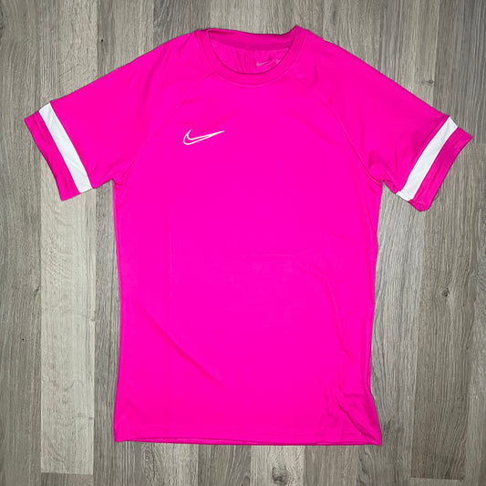 Nike Academy 2.0 Tee Pink White